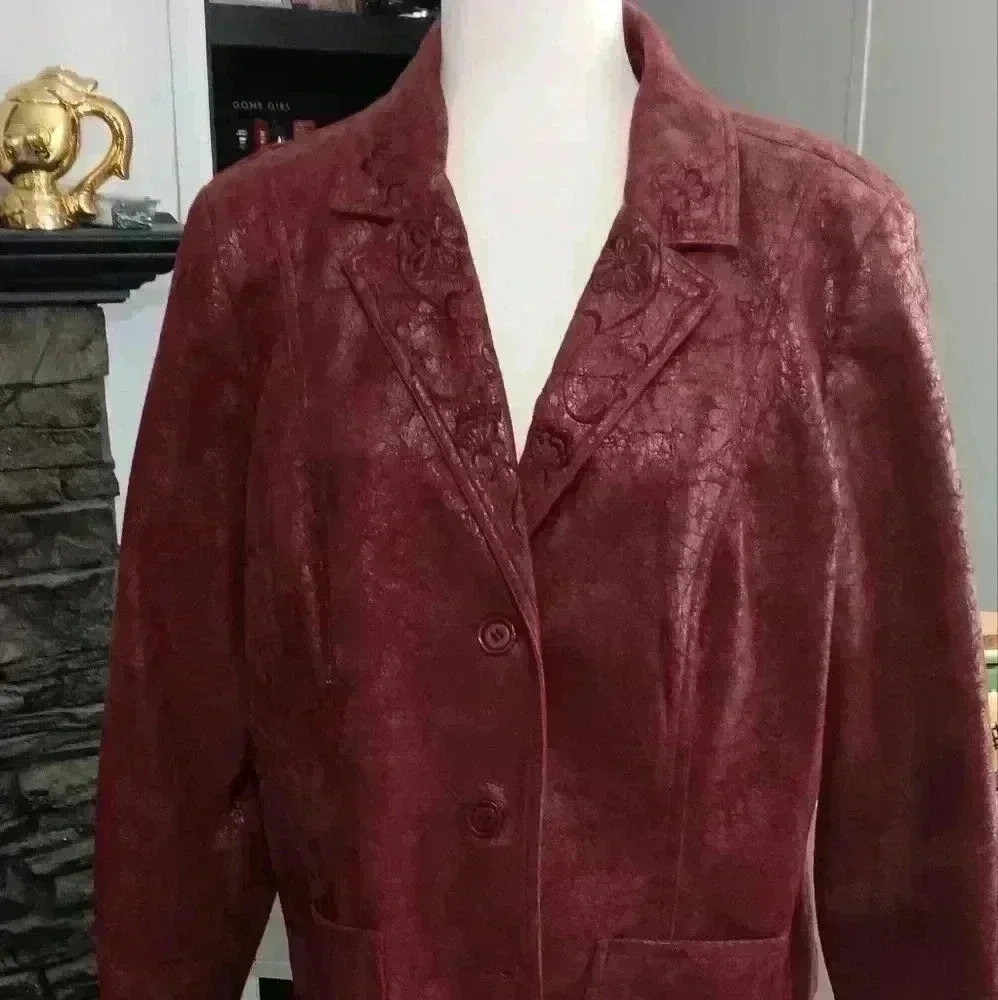 "ERIN LONDON"  Vintage‎ textured Jacket